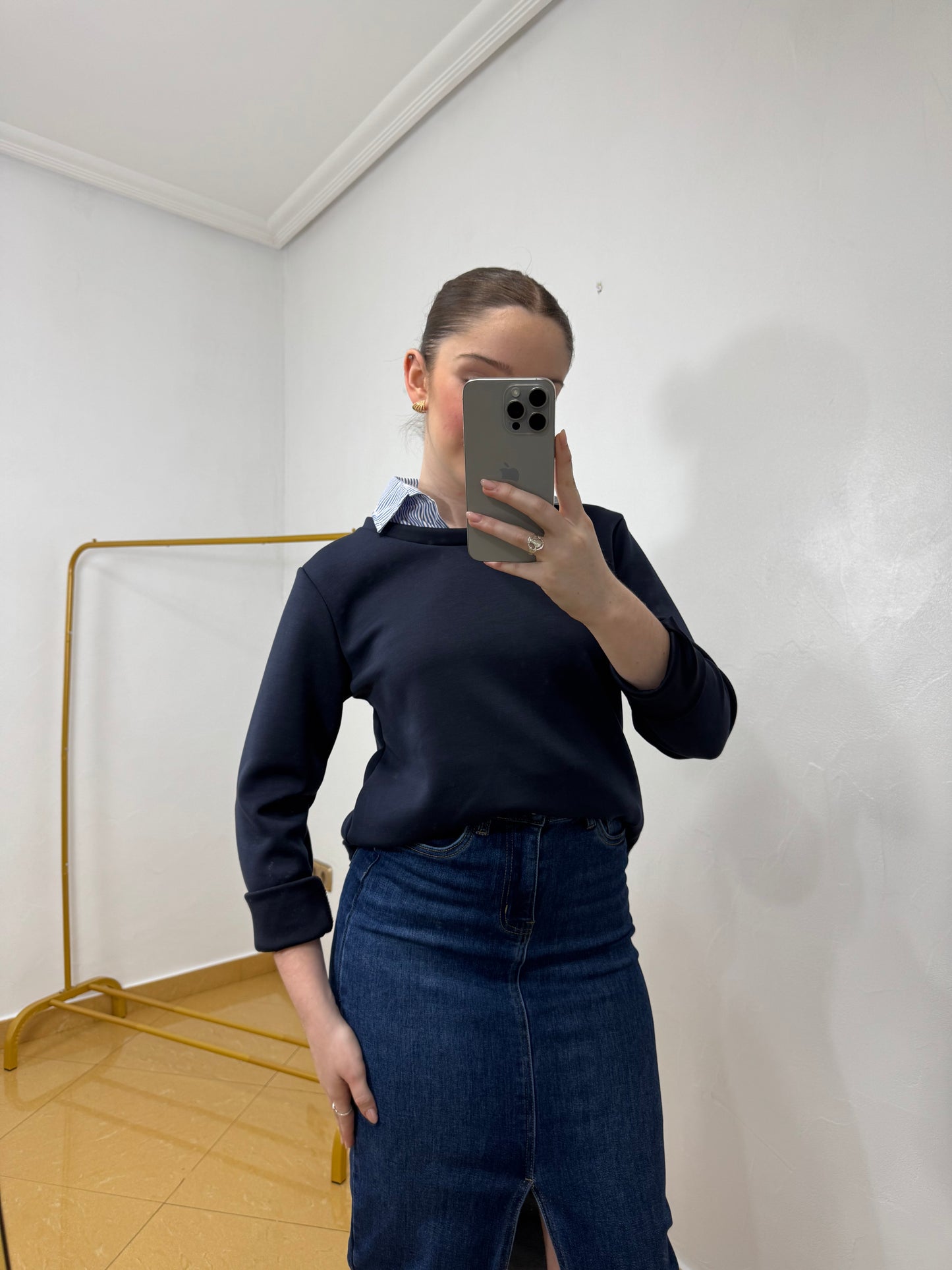 SUDADERA ESTILO CAMISA