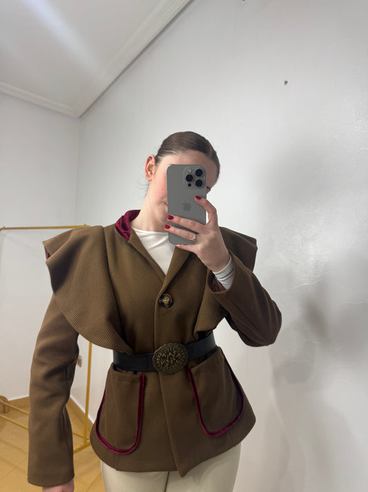 Chaqueta marrón