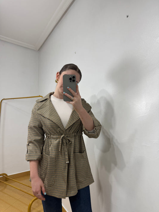 Chaqueta cuadros