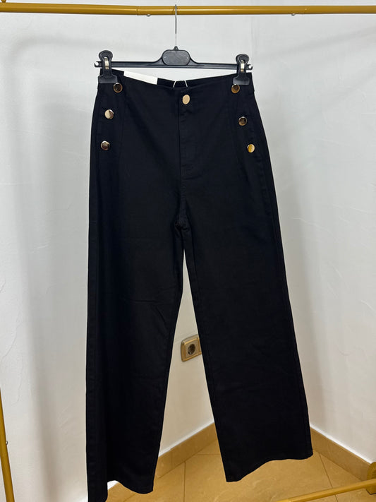 PANTALON VAQUERO NEGRO