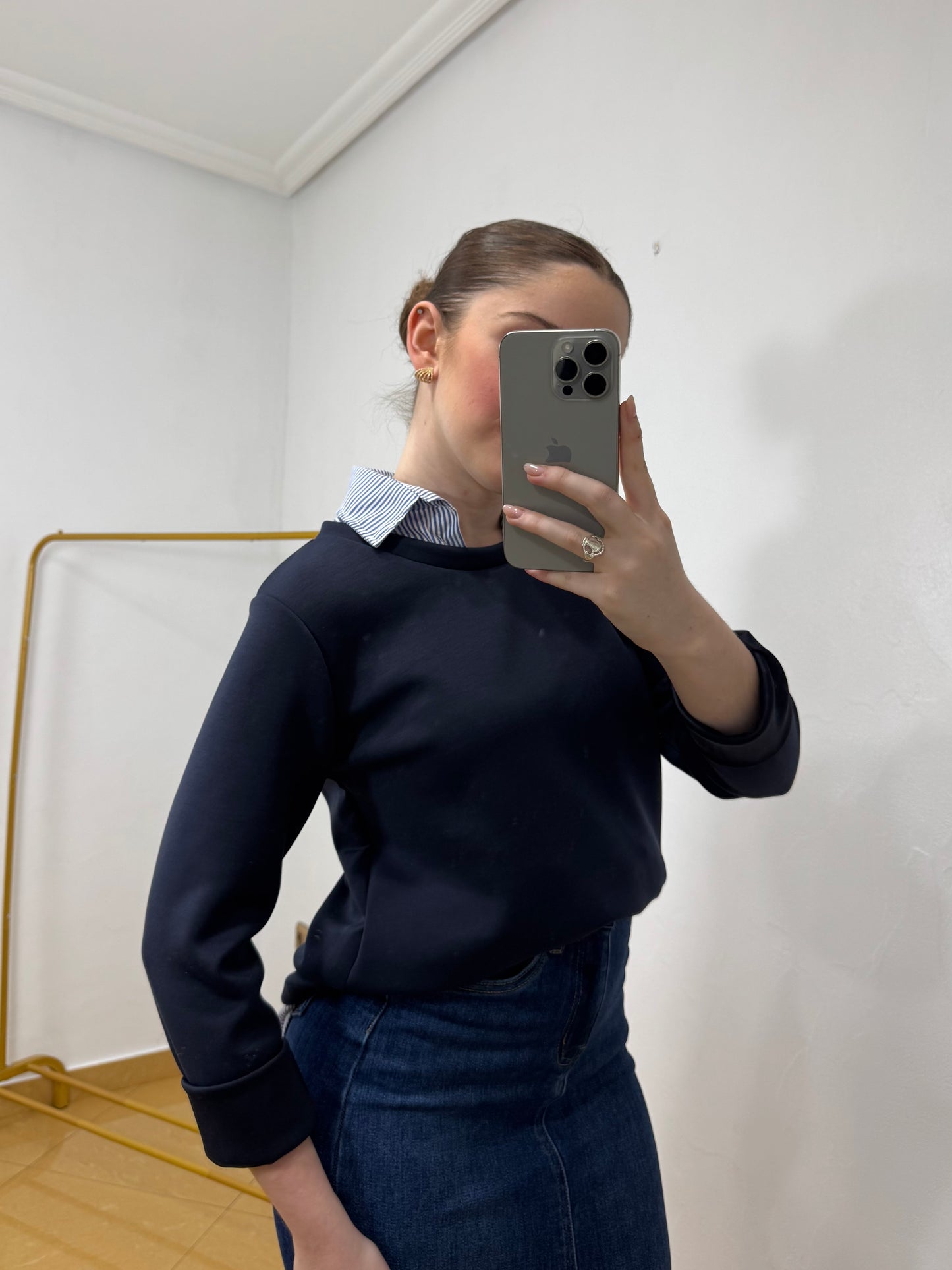 SUDADERA ESTILO CAMISA