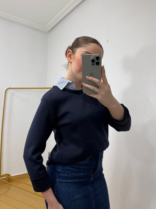 SUDADERA ESTILO CAMISA