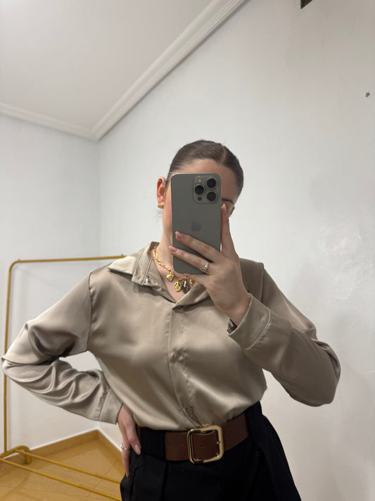CAMISA SATÍN